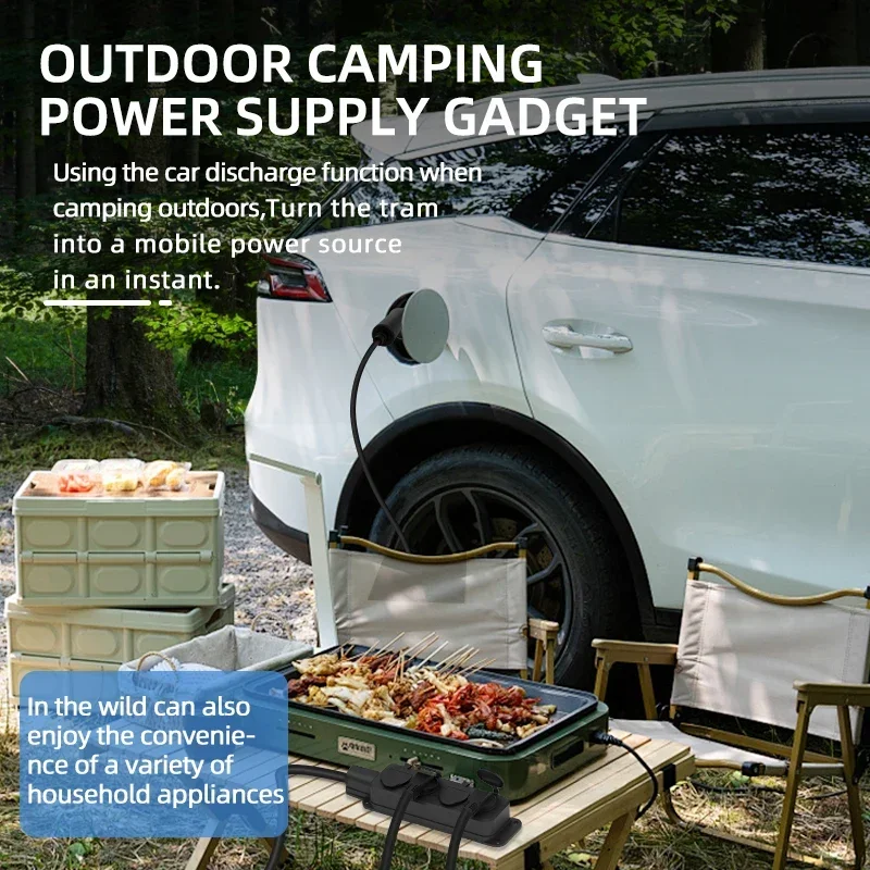 Portable 16A 4KW Electric Car  - Outdoor Power Plus ulasan dan harga