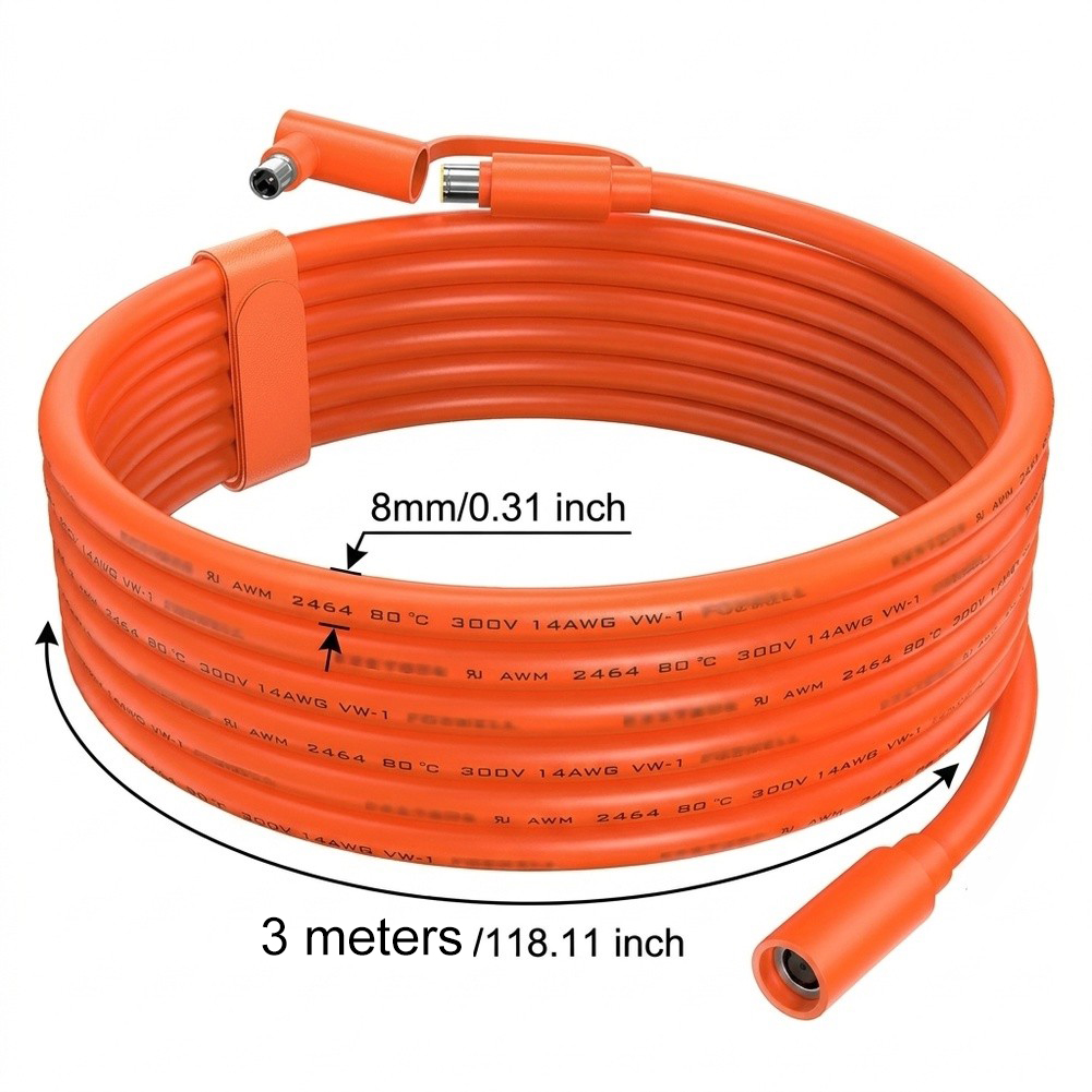 10FT 14AWG Solar Extension Cab - Power Outdoor Jackery ulasan dan harga