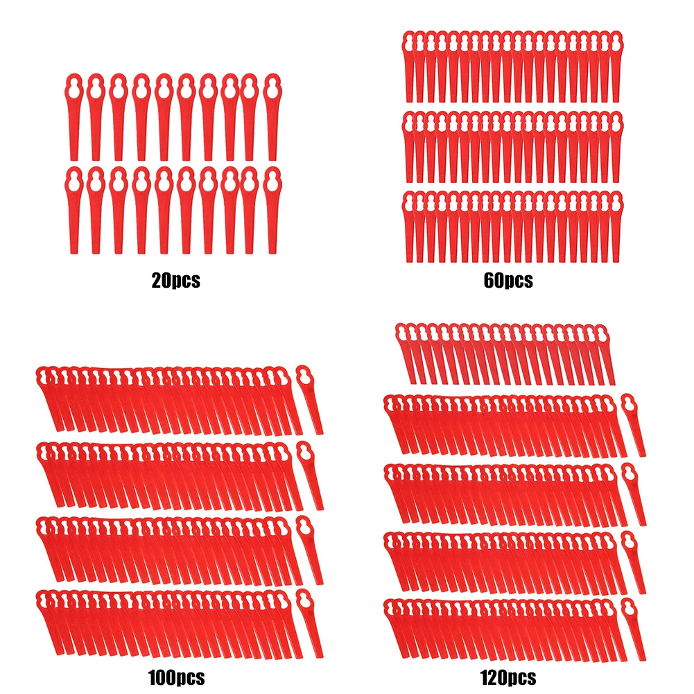 20/60/100/120Pcs Strimmer Blad - Leaf Blower Cordless ulasan dan harga