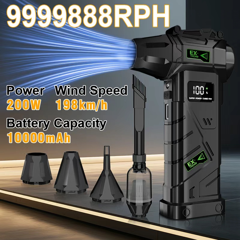 9999888RPH Powerful Air Blower - Leaf Blower Cordless ulasan dan harga