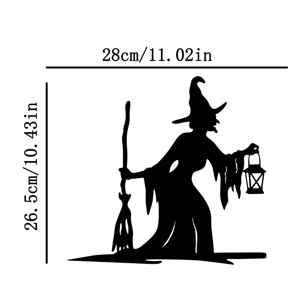 1pc Witch Lantern On Branch St - Outdoor Power Stake ulasan dan harga