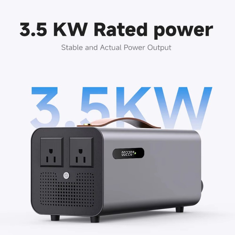 3.5kW NACS V2L Discharge Stati - Outdoor Power Station ulasan dan harga