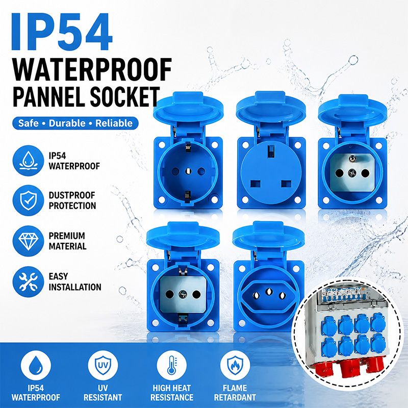 IP54 16A Waterproof Industrial - Outdoor Power Plus ulasan dan harga