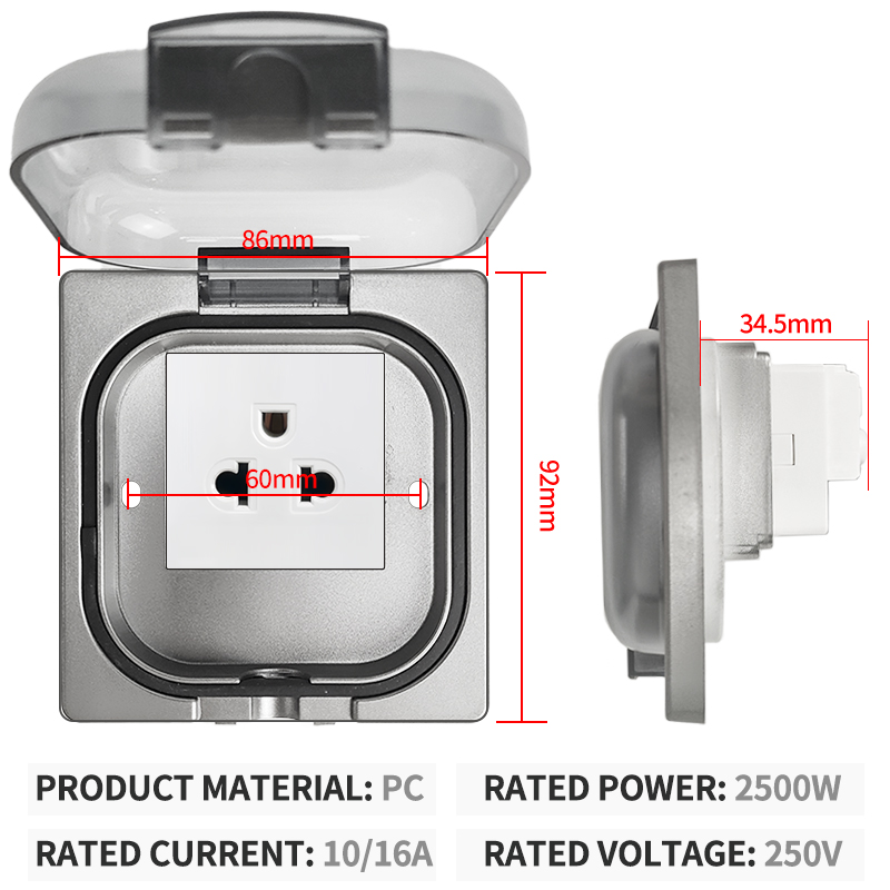 IP65 Waterproof Outdoor Socket - Outdoor Power Plus ulasan dan harga
