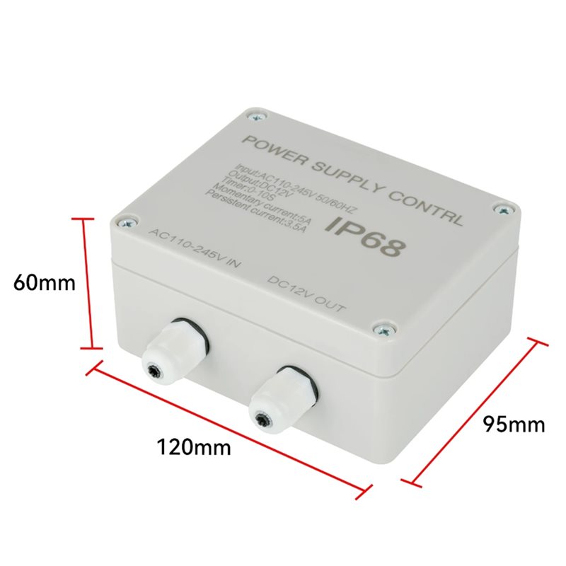 AA84 New Outdoor IP68 12VDC 5A - Ups Power Supply Outdoor ulasan dan harga