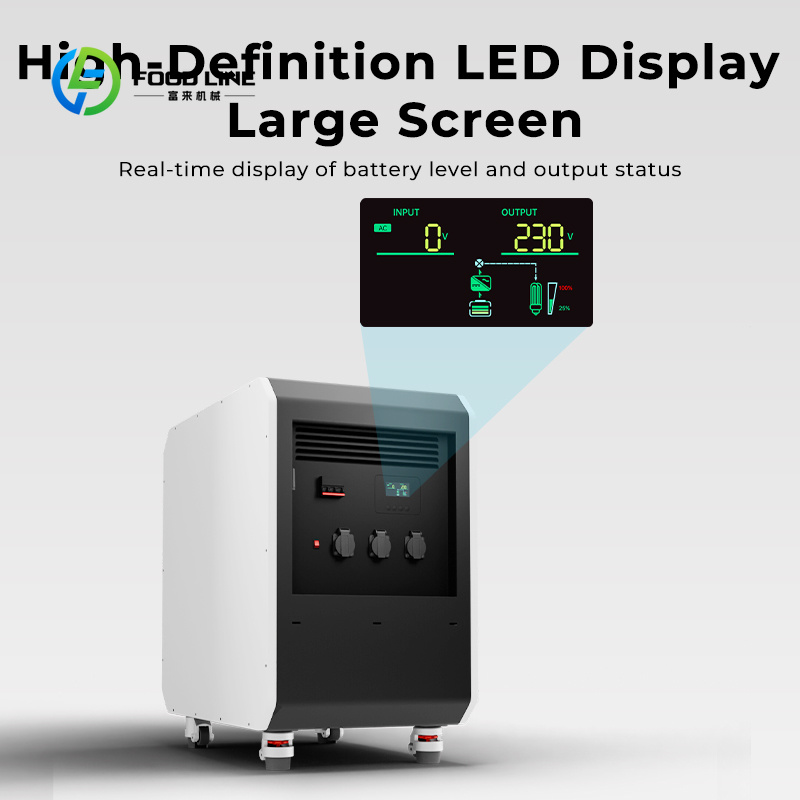 Customized 2500W‑12KW LiFePO4  - Ups Power Supply Outdoor ulasan dan harga