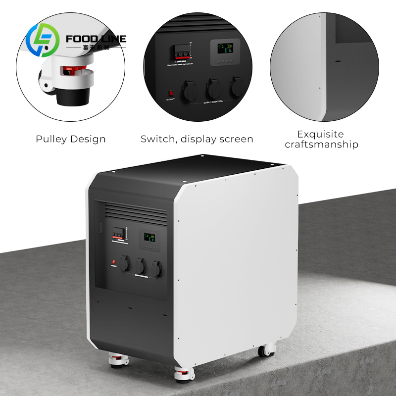 Customized 2500W‑12KW LiFePO4  - Ups Power Supply Outdoor ulasan dan harga
